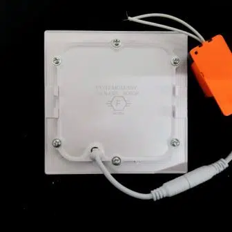 Plafón Embutido Cuadrado 6W Luz Cálida Lumex - Imagen 2