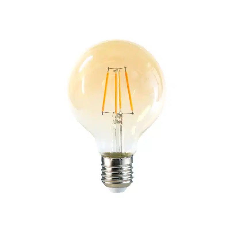 Ampolleta Bola Vintage G80 6W Megabright