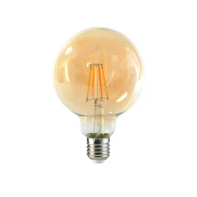 Ampolleta Bola Vintage G95 6W Megabright