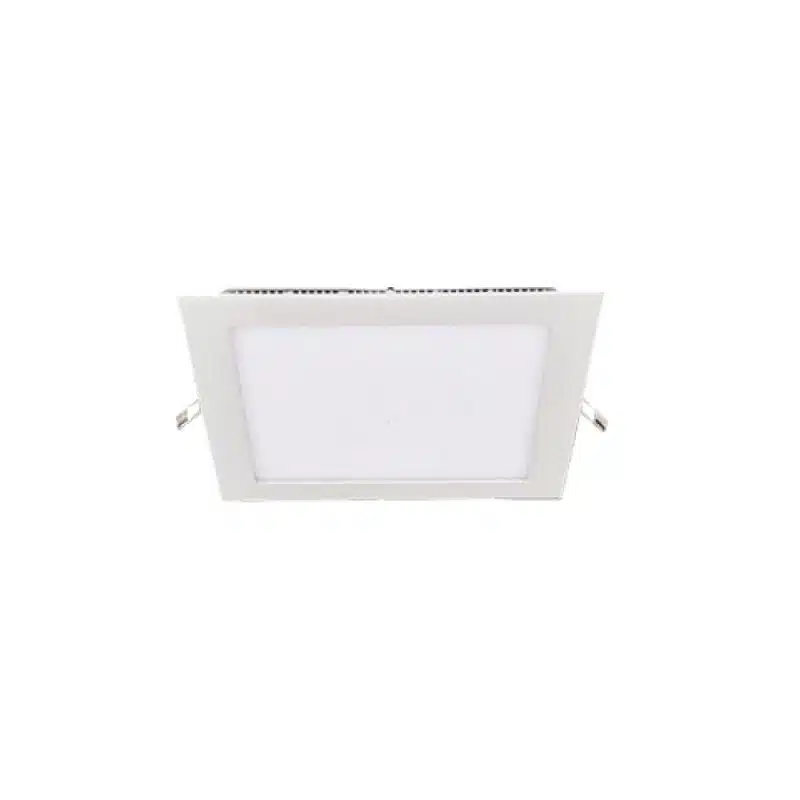 Plafón Embutido Cuadrado 18W Luz Fría Faretto - Imagen 2