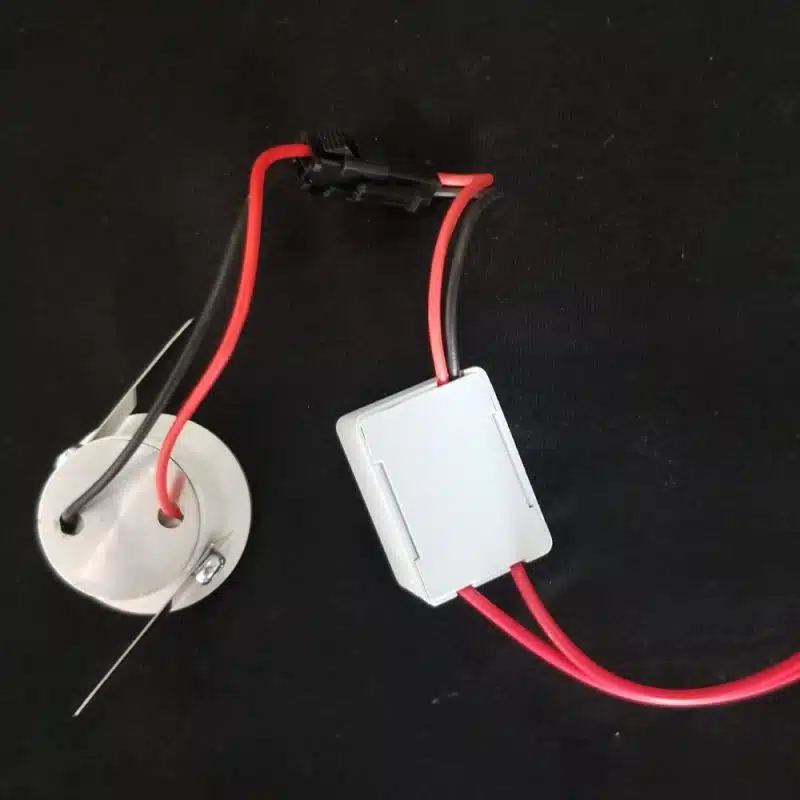 Embutido Blanco 1W Luz Cálida Fija - Imagen 3