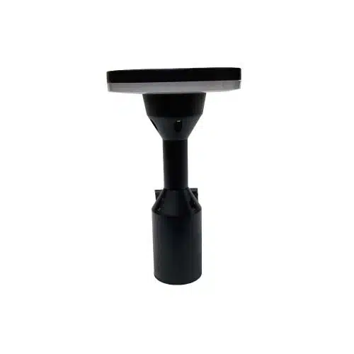 APLIQUE MURO ENTRADA TIPO OVNI NEGRO