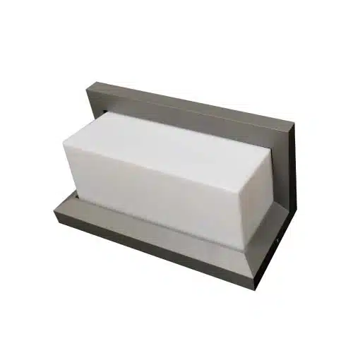 Aplique Muro Horizontal Gris 10W Luz Neutra
