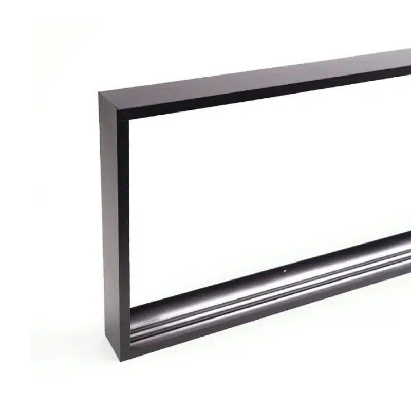 Marco Negro Para Panel 303X1203X65Mm Pvc - Imagen 4