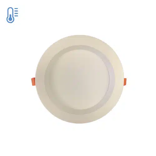 Plafón Embutido Redondo Ceiling Ip44 24W Luz Fría - Imagen 2