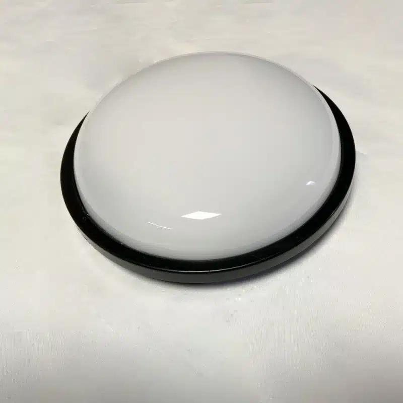 Plafón Sobrepuesto Redondo Negro 20W Ip54 Luz Fría - Imagen 3