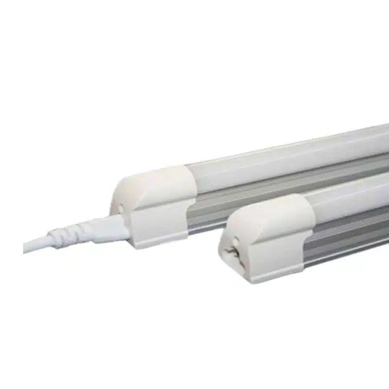 Tubo Led T8 Aluminio 120Cm 18W Luz Fría Con Base