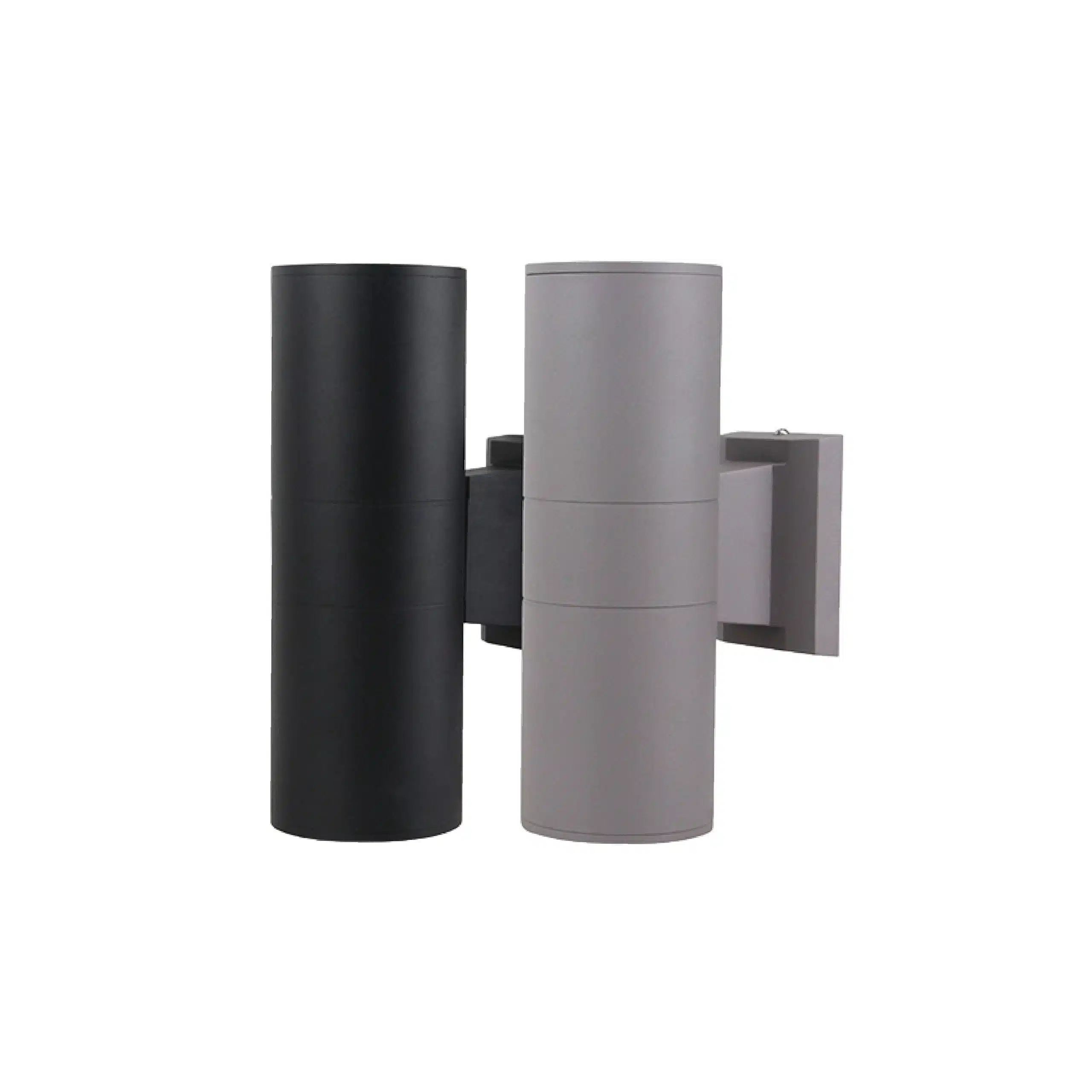 Aplique Muro Gris-Negro Bidireccional 2Xe27