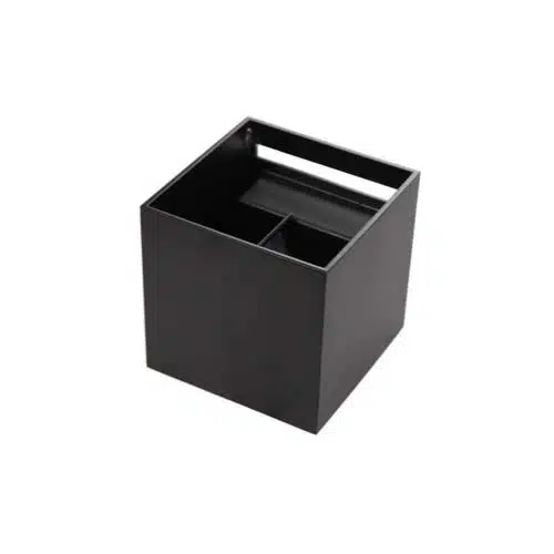 Aplique Muro Cuadrado Negro Luz Cálida