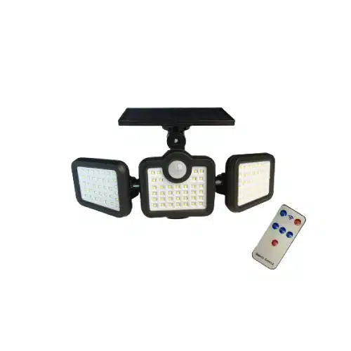 Proyector Solar 3 Módulos Con Sensor