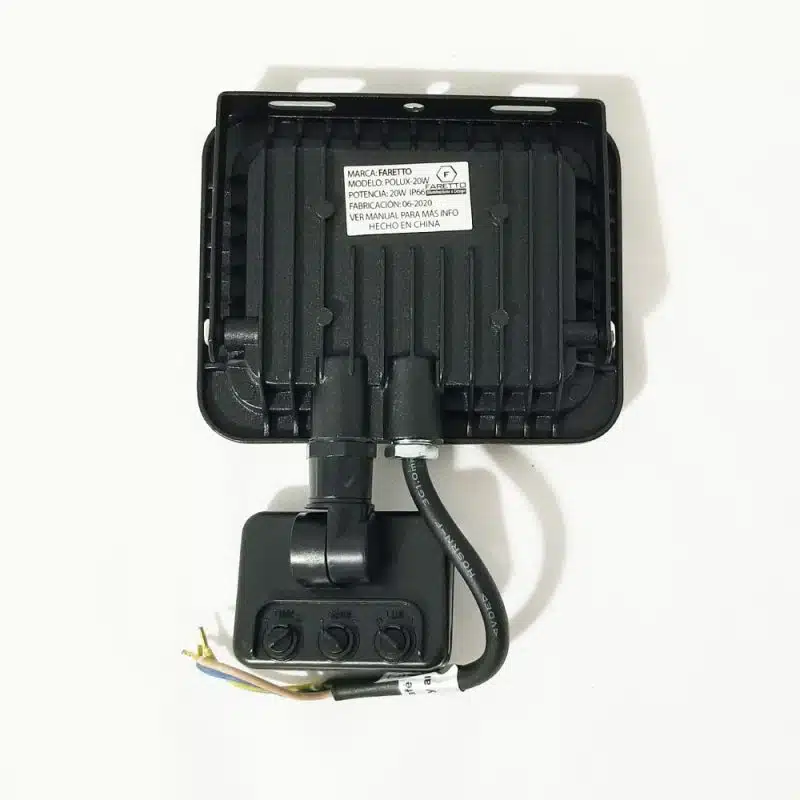 Proyector Polux 20W Con Sensor, Luz Fría - Imagen 2