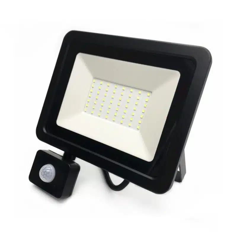 Proyector Polux 50W Con Sensor Luz Fría - Imagen 4
