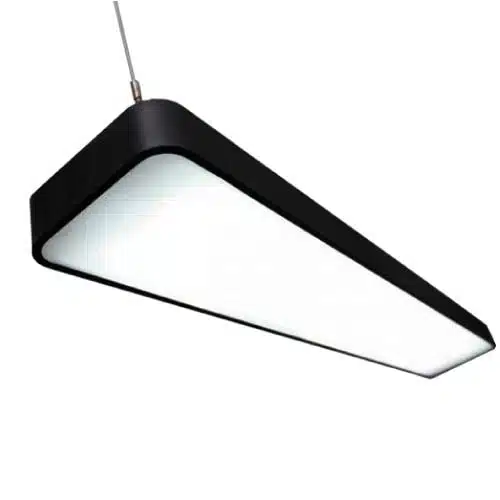 Colgante Negro 48W Luz Frío