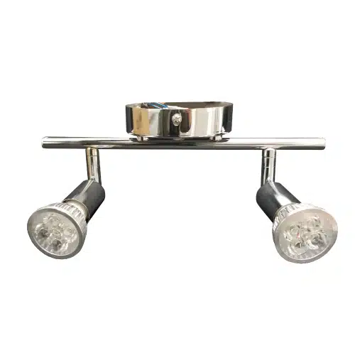 Aplique Base Redonda Aluminio 2Xgu10