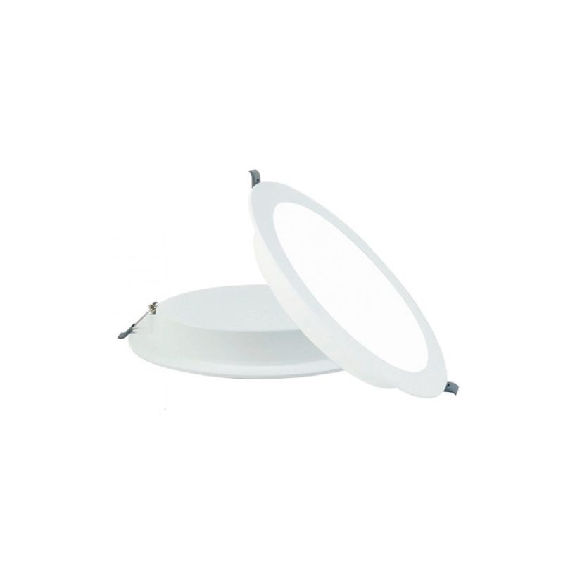 PLAFÓN EMBUTIDO REDONDO 18W NEUTRO ECONÓMICO