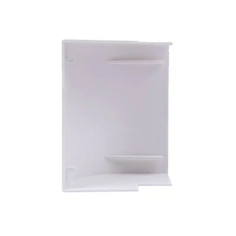 Ángulo Externo 100x50mm detalle lateral y forma modular