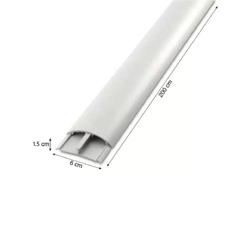 Canaleta piso 60x15x2000mm mt