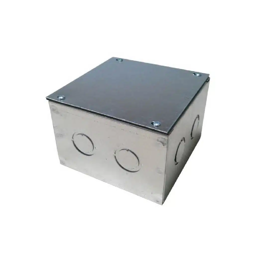 Caja metálica EMT 100x100x65 mm