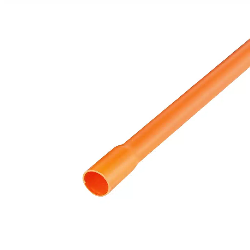 Conduit naranja 16mm x 3m para instalación eléctrica