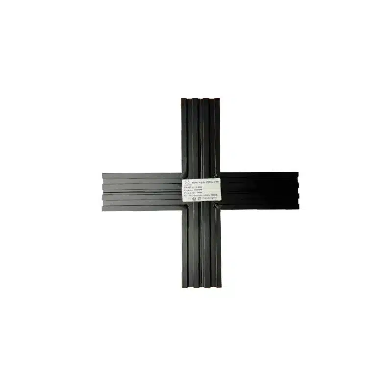 Unión X Para Lámpara Lineal Negro Luz Cálida - Imagen 3