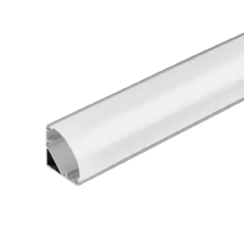 Perfil Cuarto Rodon Alumnio 2 Mts Para Cinta Led