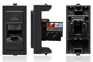 Toma Datos Rj45 Cat 6 Sinthesi 17 Noir
