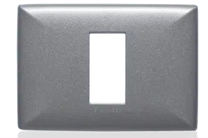 Placa Simple Sinthesi 22 Aluminio Grafito