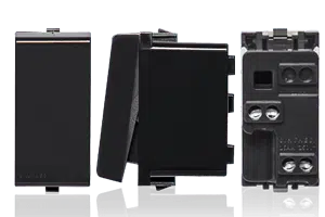 Interruptor 9-12 16A 250V Sinthesi 22 Noir