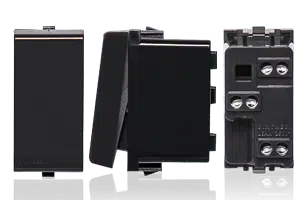 Conmutador 9-24 16A 250V Sinthesi 22 Noir