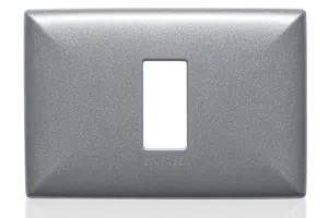 PLACA SIMPLE SINTHESI S17 ABS GRAFITO