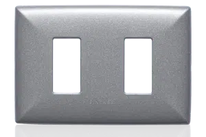 PLACA DOBLE SINTHESI S17 ABS GRAFITO