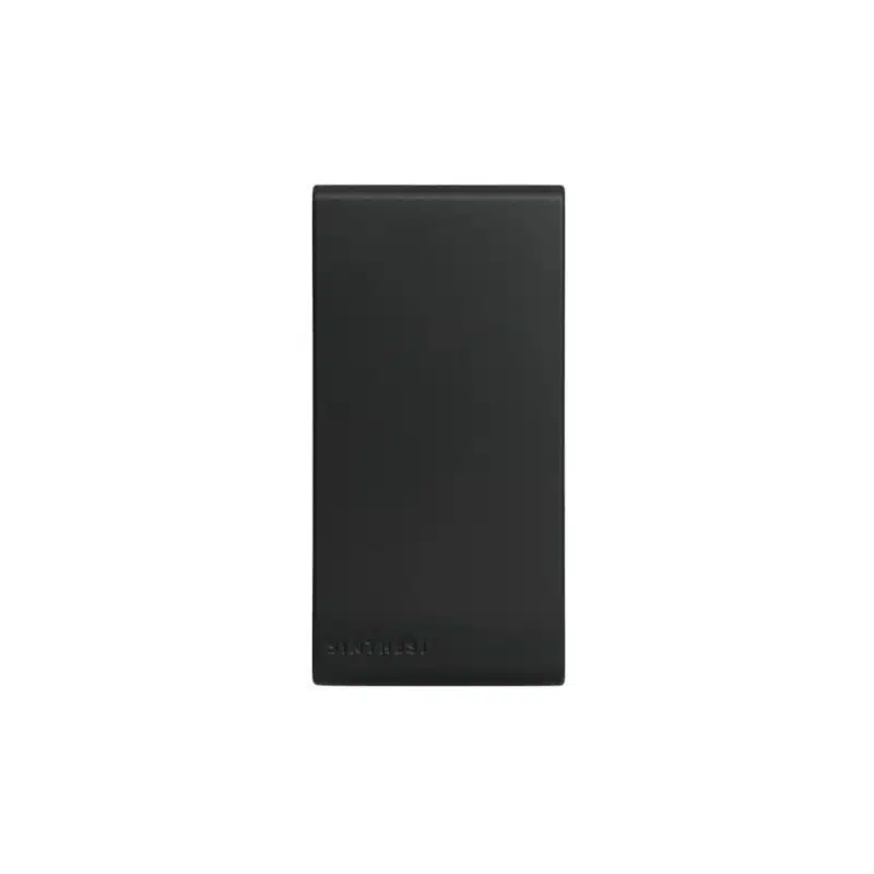 PULSADOR TIMBRE 16A 250V~ SINTHESI S33 NOIR MATE