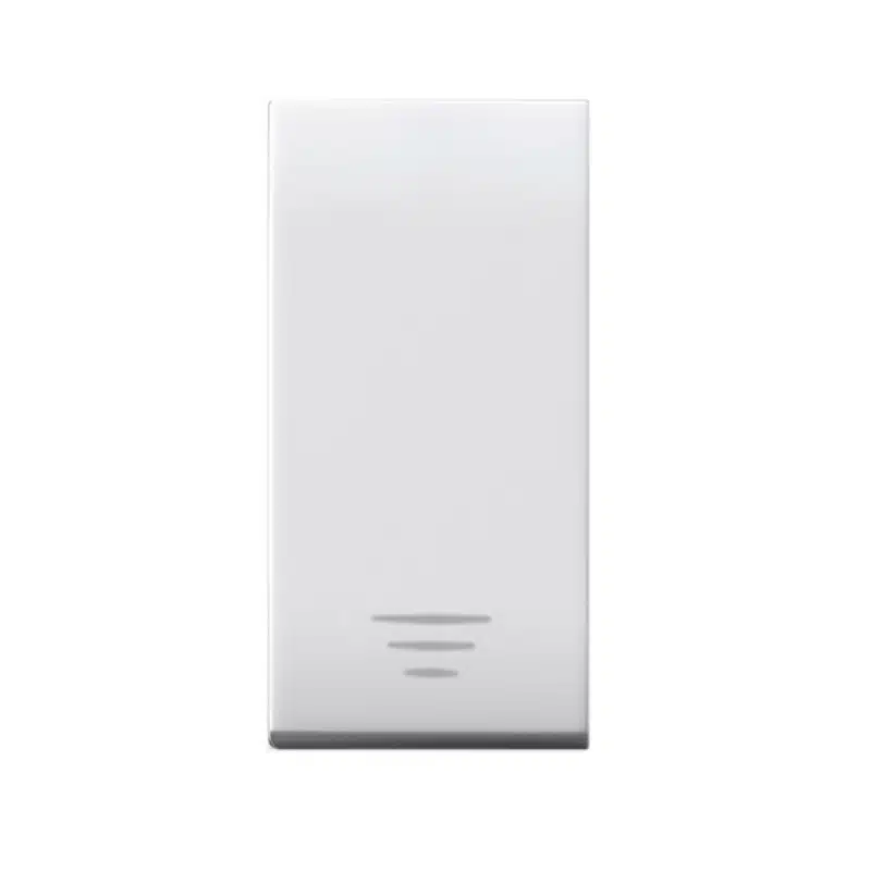 TIMBRE PULSANTE 1 MODULO BLANCO