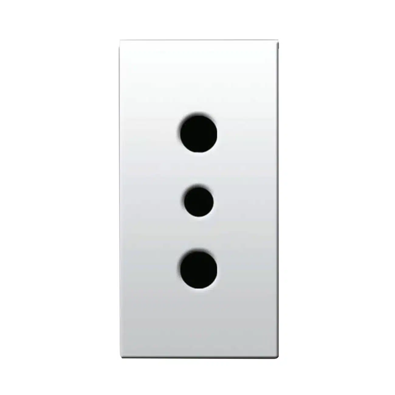 TOMACORRIENTE 10 A 1 MODULO BLANCO