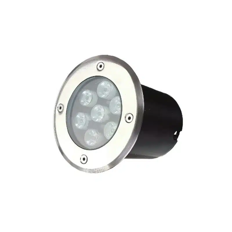 Foco Piso 7W Luz Cálida