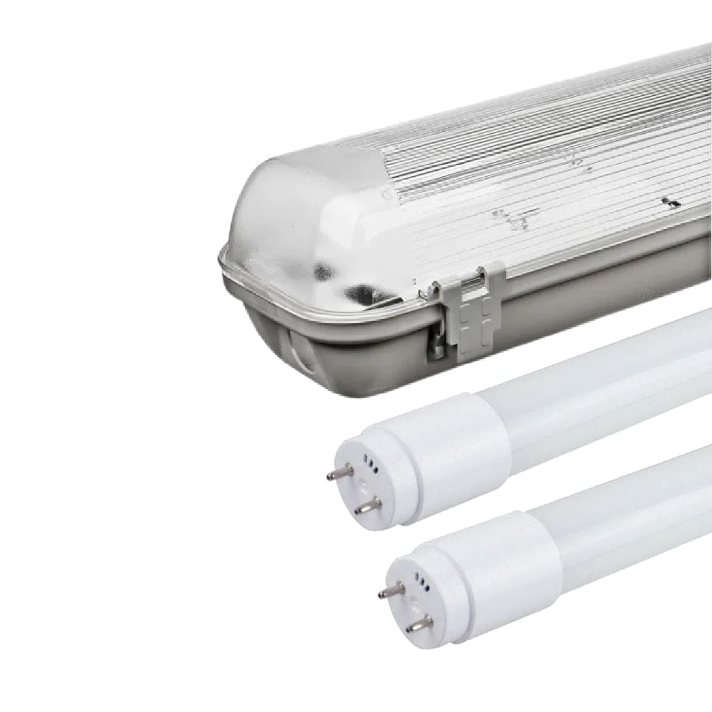 Oferta Estanco 2X18W Con 2 Tubos Fríos Incluidos