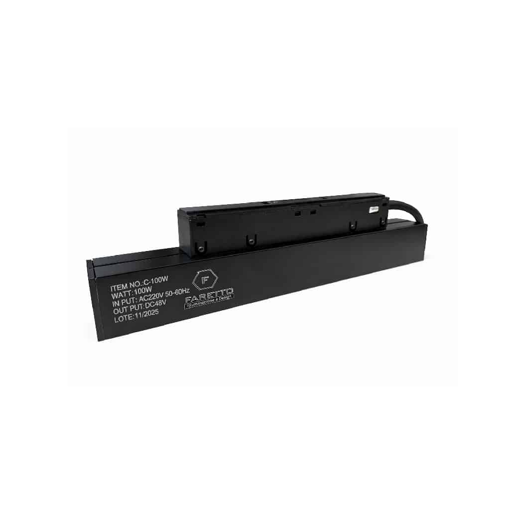 TRANSFORMADOR 48V 100W PARA TRACK LIGHT